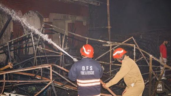 Dilli Haat Fire Delhi Fire