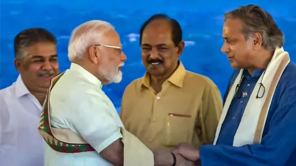 Narendra Modi Shashi Tharoor Vizhinjam Port