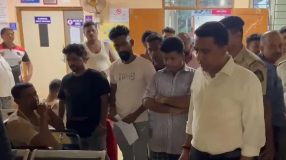 Goa Temple Stampede Pramod Sawant