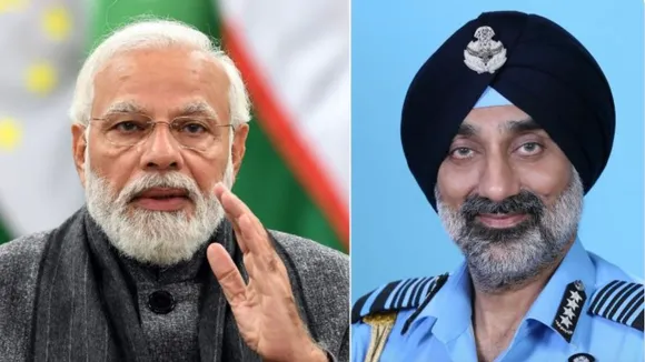 Narendra Modi and A P Singh