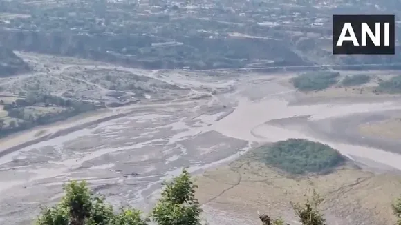 Chenab water level recedes