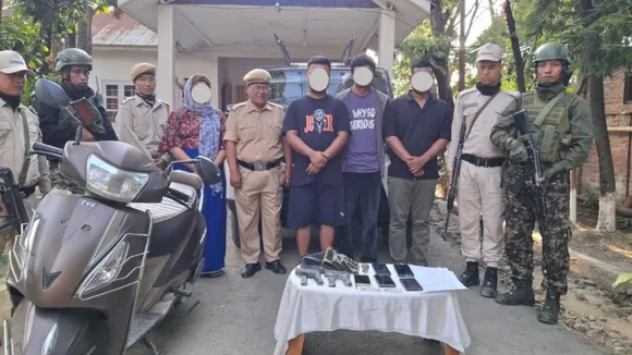 Manipur Police Arrests Militants Imphal East