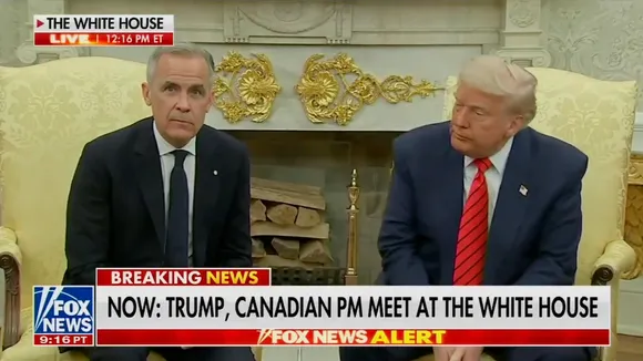 Mark Carney and Donald Trump
