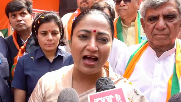 CM Rekha Gupta addresses the media after Operation Sindoor' in New Delhi.