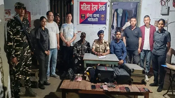 Chinese Nationals Arrested Bihar