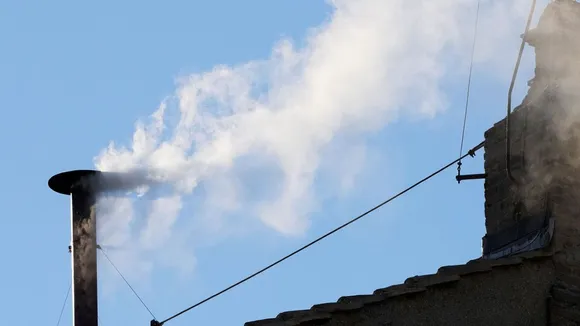 New Pope elected White Smoke Vatican