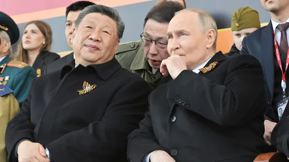 Vladimir Putin Xi Jinping Victory Parade
