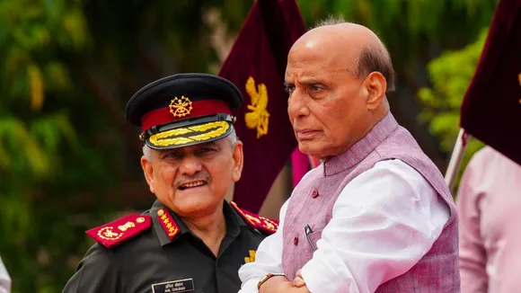 Rajnath Singh Anil Chauhan