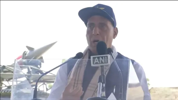 Rajnath Singh in Bhuj