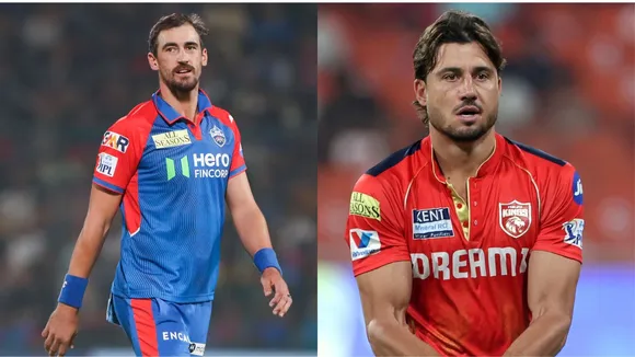 Mitchell Starck (L), Marcus Stoinis (R)