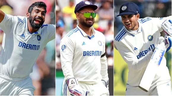 Jasprit Bumrah Rishabh Pant Shubman Gill