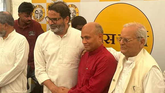 Prashant Kishor with RCP Singh