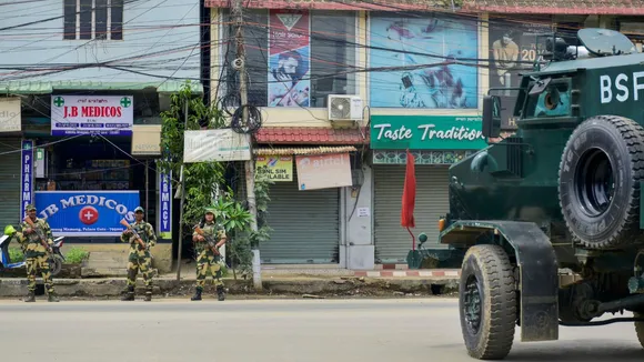Imphal Manipur Bandh image