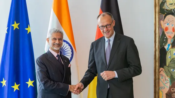 S Jaishankar Friedrich Merz Germany