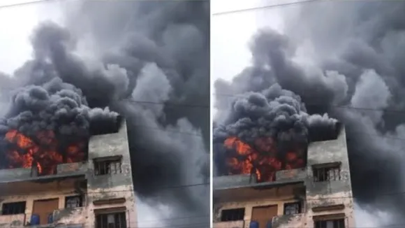 Bawana factory fire