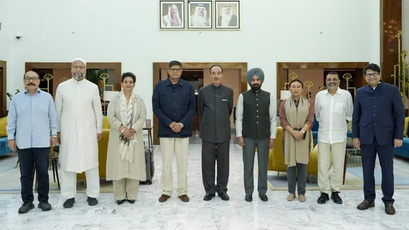 All Party Delegation Baijayant Jay Panda Asaduddin Owaisi Bahrain
