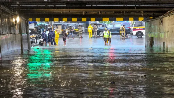 Mumbai Rains Andheri Bridge