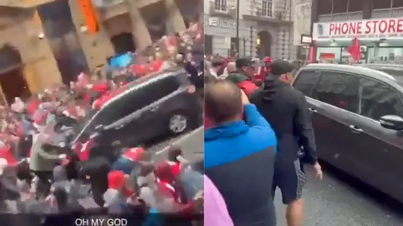 Car slams into crowd on Dale St during LFC’s title parade