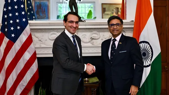 Jeffrey Kessler and Vikram Misri in Washington on Tuesday, May 27, 2025.