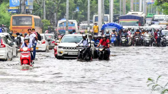 Heavy rainfall in Mizoram