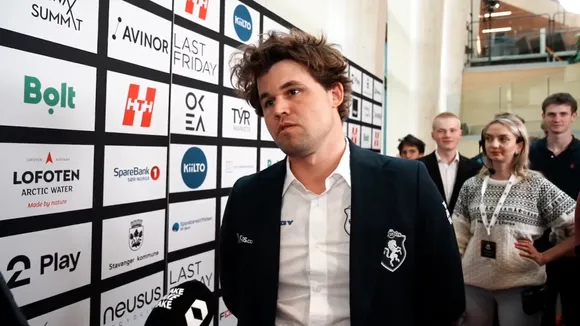 Magnus Carlesn on losing from D Gukesh on Monday, June 2, 2025.