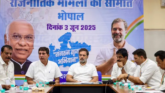 Rahul Gandhi in Bhopal