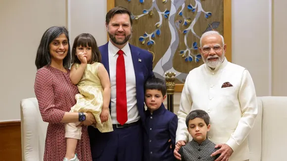 Usha Vance Narendra Modi J D Vance