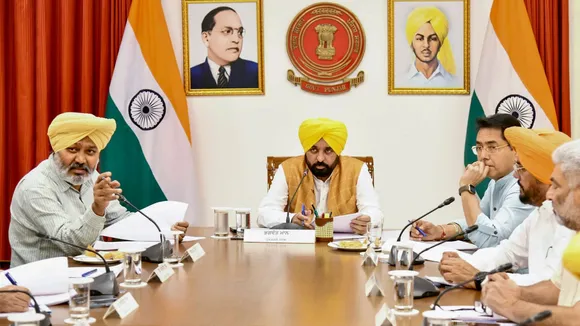 Bhagwant Mann Punjab Cabinet Meeting