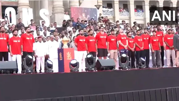 RCB Fecilitation programme at Vidhan Soudha 