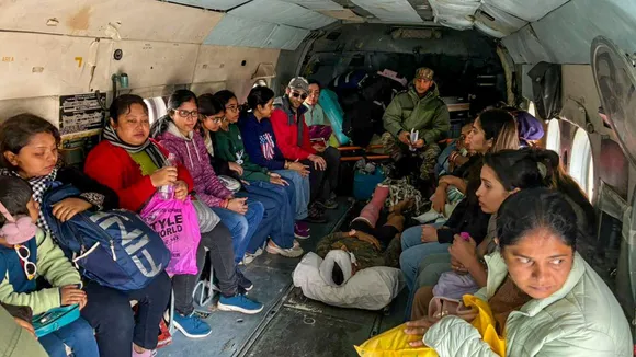 Sikkim Landslide Rescue Operations