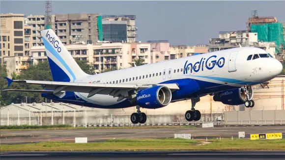 IndiGo passenger plane