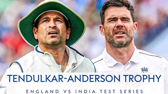 tendulkar anderson trophy India England test series