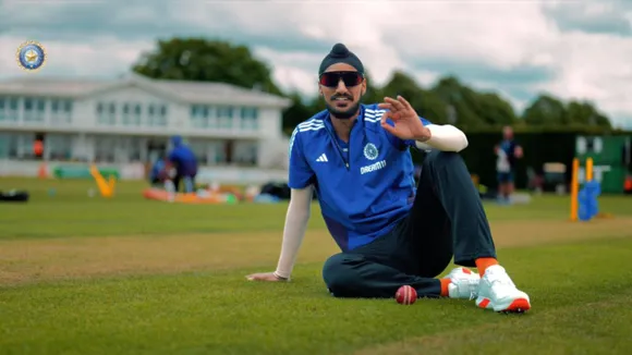 Arshdeep SIngh back in Kent 