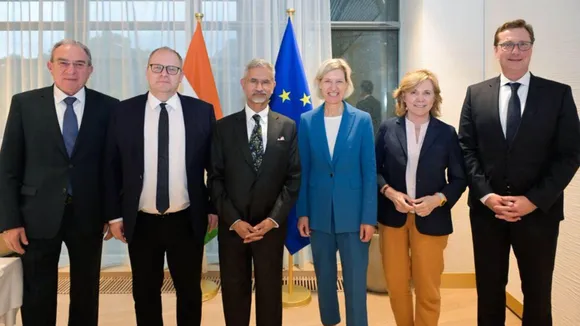 Jaishankar meets with EU parliamentarians
