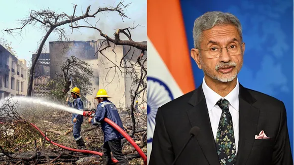 Jaishankar on plane crash