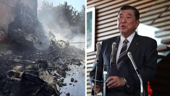 Shigeru Ishiba on air India plane crash