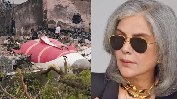 Zeenat Aman on AI plane crash