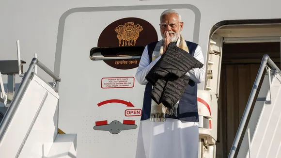 Narendra Modi Flight Narendra Modi Plane Narendra Modi in Canada