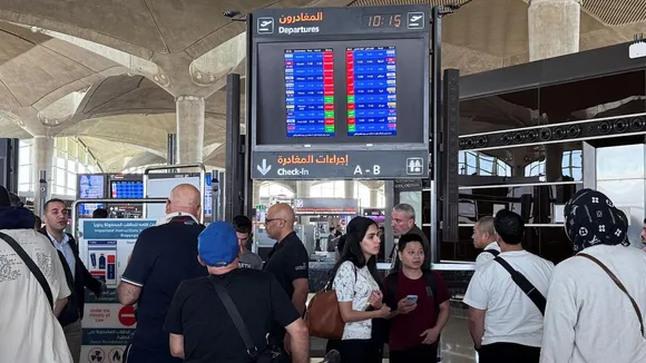 Middle east airspace shut down amid Israel-Iran war