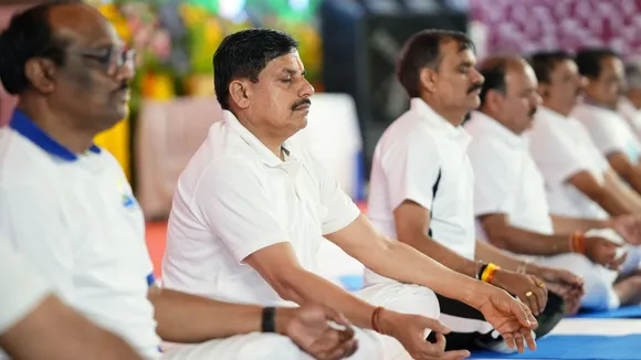Mohan Yadav International Yoga Day