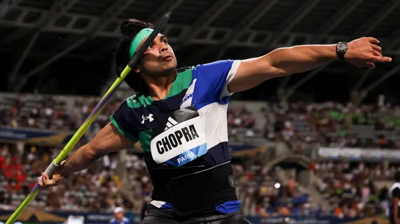 neeraj chopra paris