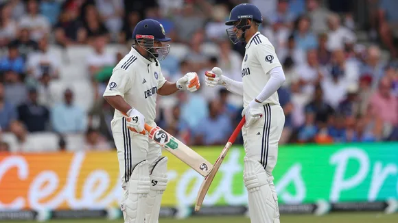 Shubman Gill Rishabh Pant India vs England
