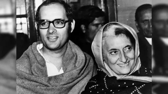 Indira Gandhi Sanjay Gandhi Emergency