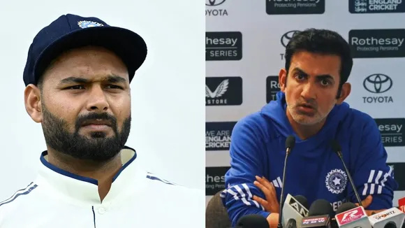 Rishabh Pant Gautam Gambhir