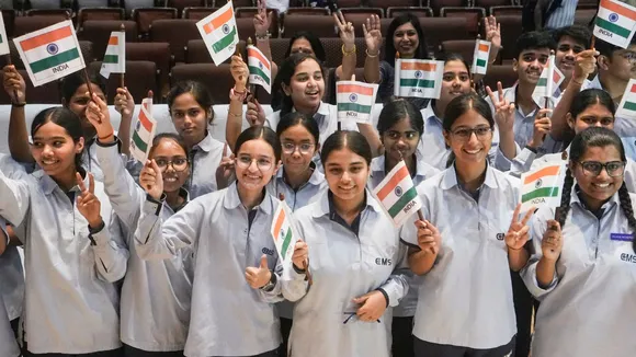 Shubhanshu Shukla Lucknow Students