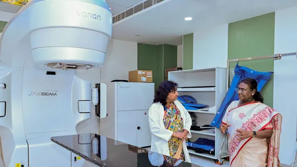 Droupadi Murmu Sir Ganga Ram Cancer Center