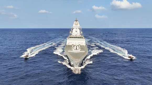 INS Udaygiri Indian Navy