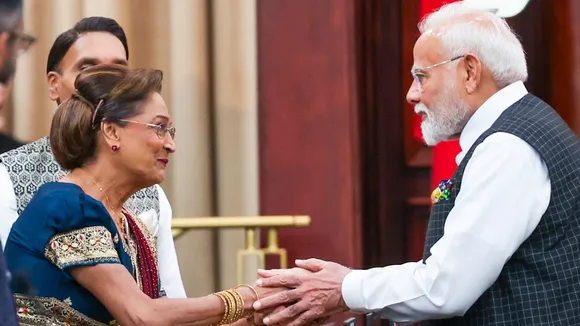 Trinidad and Tobago Narendra Modi Kamla Persad-Bissessar