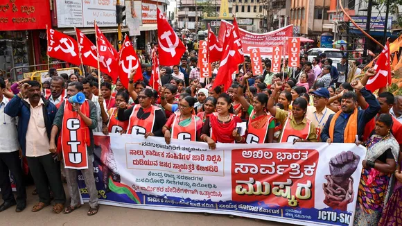 Karnataka Bandh Hubballi All India Strike Bharat Bandh