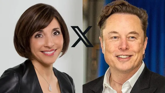 Linda Yaccarino and Elon Musk